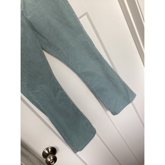 Vineyard Vines Girls Corduroy Flare Pants Preppy‎ Classic Retro Sage Blue Size 8 - Picture 4 of 12